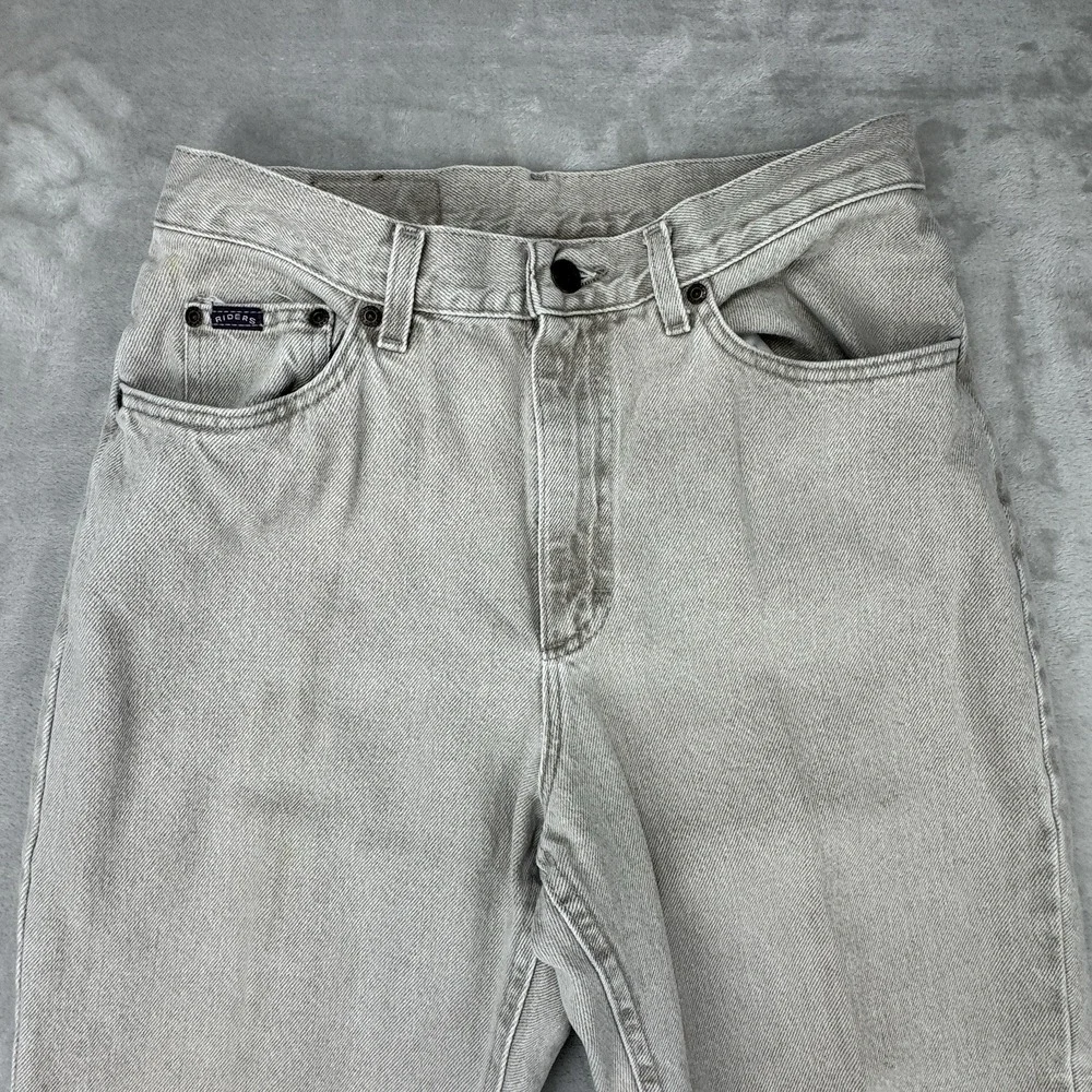 VTG‎ Riders by Lee USA Made Jeans Gray Tapered Men's 30x29 High Rise 90s Dad
